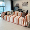 Fashion Striped Chenille Scratch-Resistant Sofa Pr