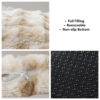 Faux Rabbit Velvet Fluffy Soft Dog And Cat Sofa Be