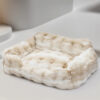 Faux Rabbit Velvet Fluffy Soft Dog And Cat Sofa Be