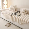 Fluffy Comfort Plush Furniture Protection Decorati