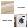 Fluffy Comfort Plush Furniture Protection Decorati