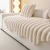Fluffy Comfort Plush Furniture Protection Decorati