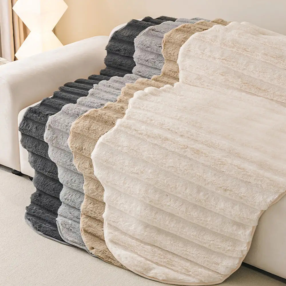 Fluffy Comfort Plush Furniture Protection Decorati