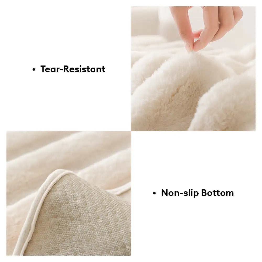 Fluffy Comfort Plush Furniture Protection Decorati