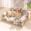 Geometric-Pattern Plush Thermal Removable And Wash