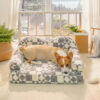 Geometric-Pattern Plush Thermal Removable And Wash