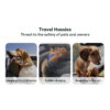 Gradient Elastic Shock-Absorbing Pet Car Safety Be