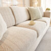 Herringbone Chenille Anti-Slip Magic Couch Cover