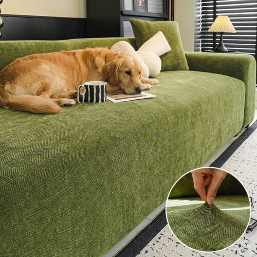 Herringbone Full Coverage Comfortable Scratch-Resi