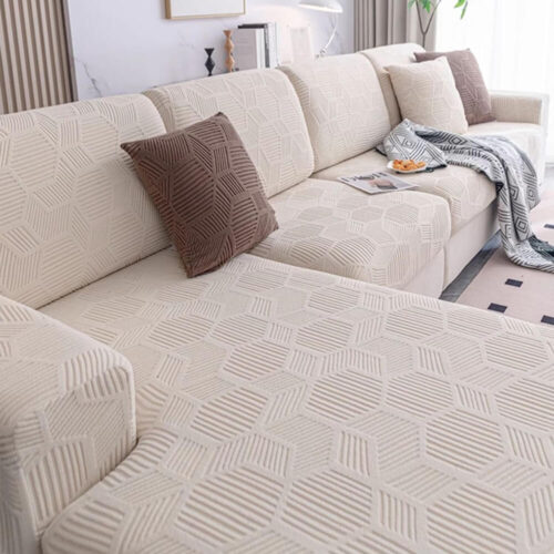 Honeycomb Pattern Water-resistant Stretch Full-Cov