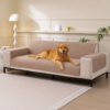 Large Leaf Pattern Water-resistant Sofa Protector 