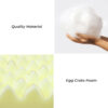 Long Plush - Square Surround Support Deep Sleep Do