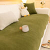 Minimalist Herringbone Chenille Non-Slip Wavy Edge