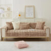 Modern Comfortable Faux Rabbit Fur Anti-Slip Couch