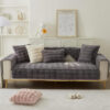 Modern Comfortable Faux Rabbit Fur Anti-Slip Couch
