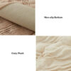 Modern Comfortable Faux Rabbit Fur Anti-Slip Couch