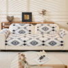 Modern Geometric Thick Plush Anti-Scratch Non-Slip