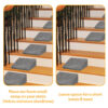Modular Foam Dog Ramp Stairs for Staircase Stairs 