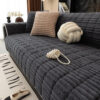 One-Piece Cozy Flannel Sofa Protection Non-Slip Co