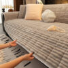 One-Piece Cozy Flannel Sofa Protection Non-Slip Co
