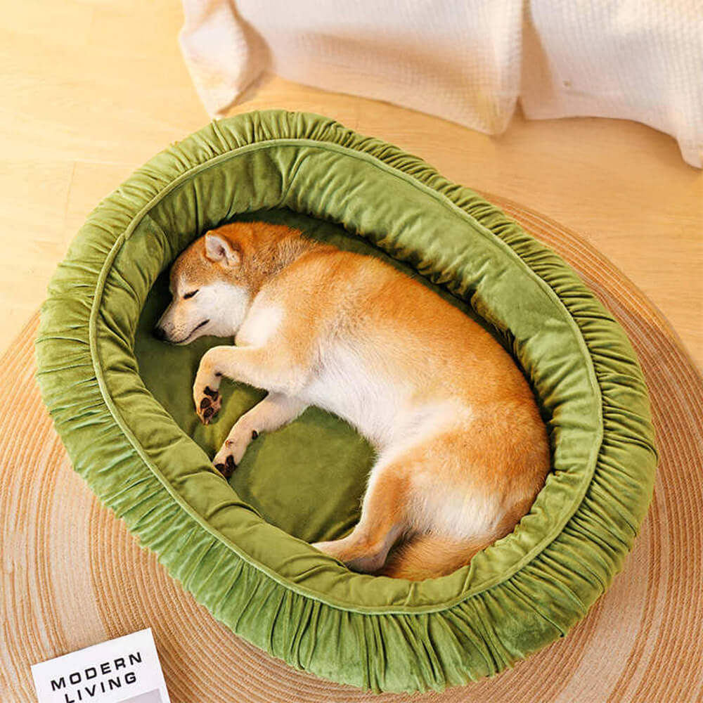 Oval Orthopedic Support Cozy Sleeping Detachable D