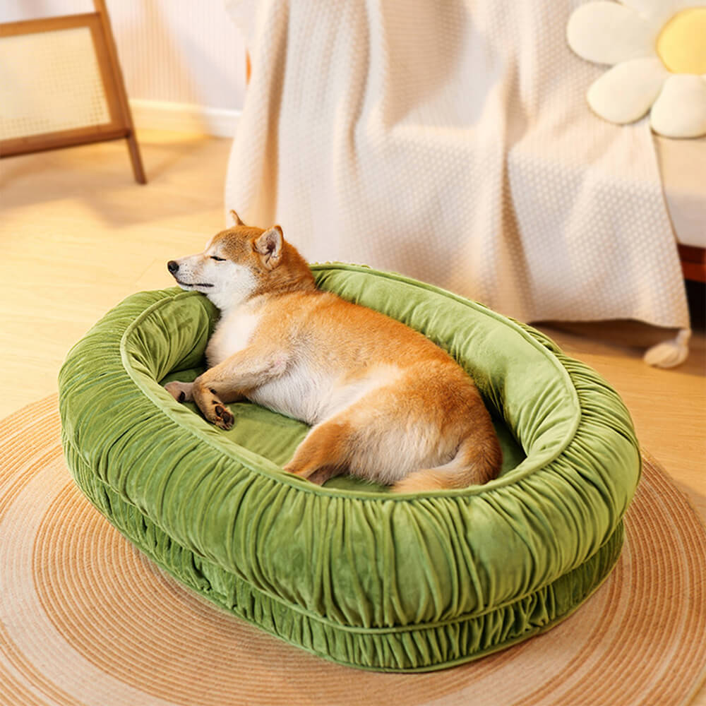 Oval Orthopedic Support Cozy Sleeping Detachable D