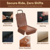 Pet Friendly Faux Leather Car Seat Mask - Waterpro