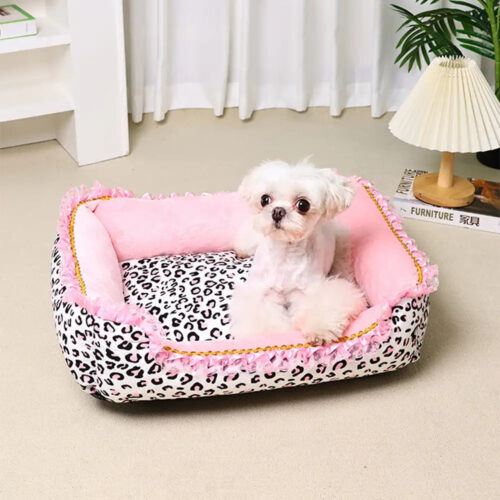 Pink Leopard Print Removable And Washable All-Seas