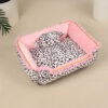Pink Leopard Print Removable And Washable All-Seas