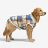 Plaid Comfortable Warm Plush Dog Sweater Suitable 