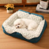 Plush Contrast Jacquard Neck Support Fashion Pet B