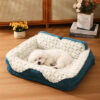 Plush Contrast Jacquard Neck Support Fashion Pet B