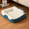 Plush Contrast Jacquard Neck Support Fashion Pet B