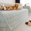 Plush Quilted Classic Checkered Comfortable Thicke