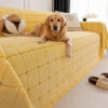 Plush Quilted Classic Checkered Comfortable Thicke