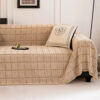 Plush Quilted Classic Checkered Comfortable Thicke