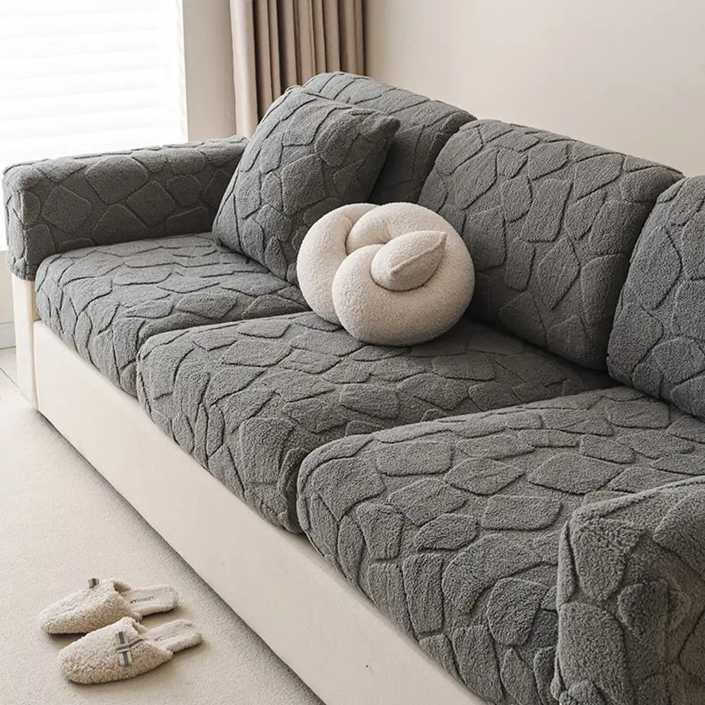 Plush Stone-Shaped Creative Texture Stretch Univer