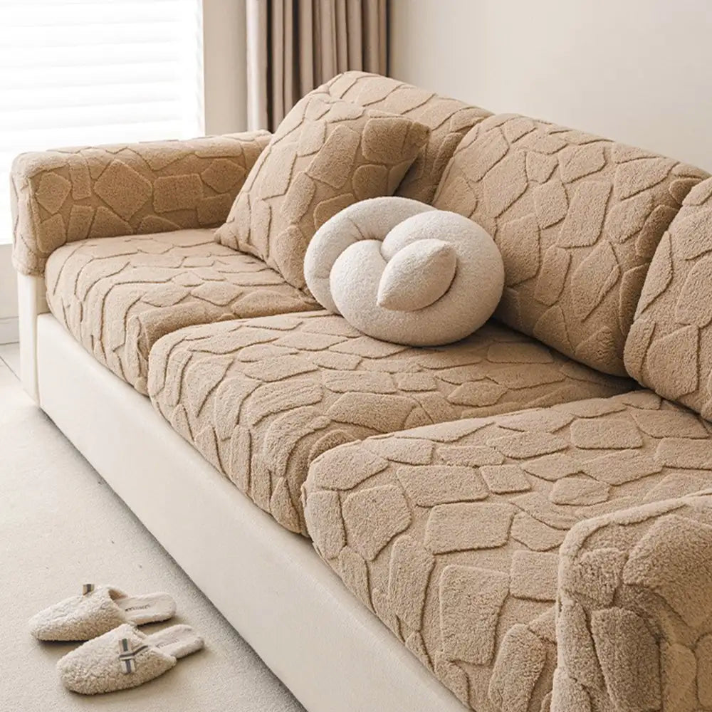 Plush Stone-Shaped Creative Texture Stretch Univer