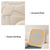 Plush Stone-Shaped Creative Texture Stretch Univer