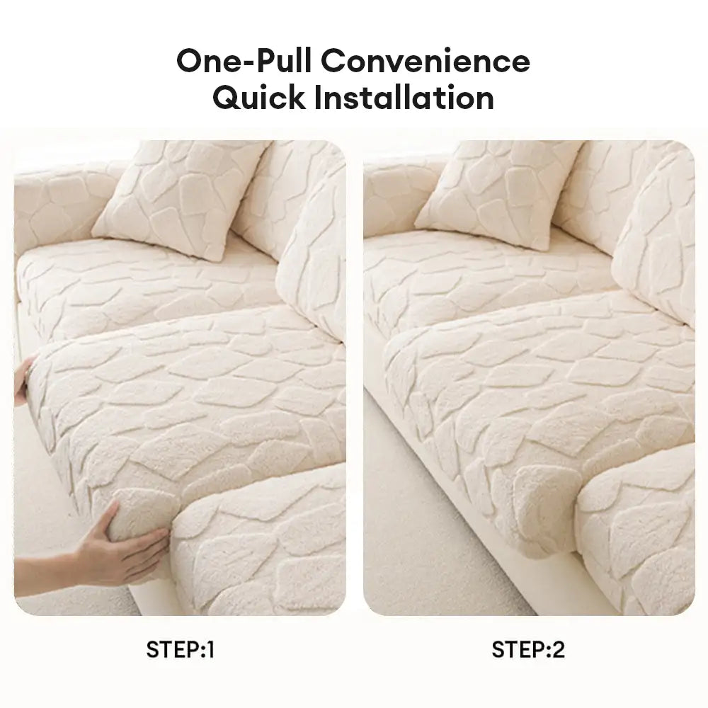 Plush Stone-Shaped Creative Texture Stretch Univer