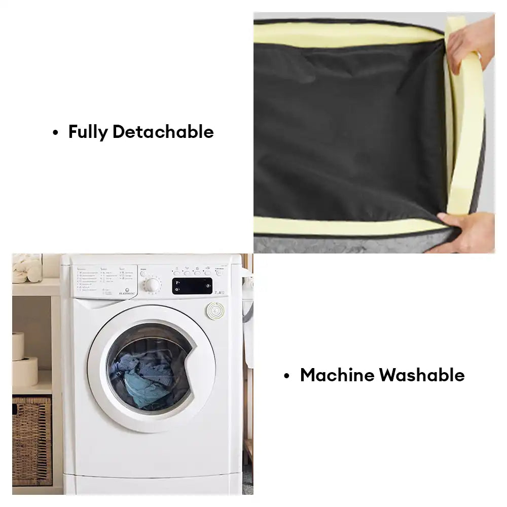 Portable Washable Travel Safety Large Dog Car Boos