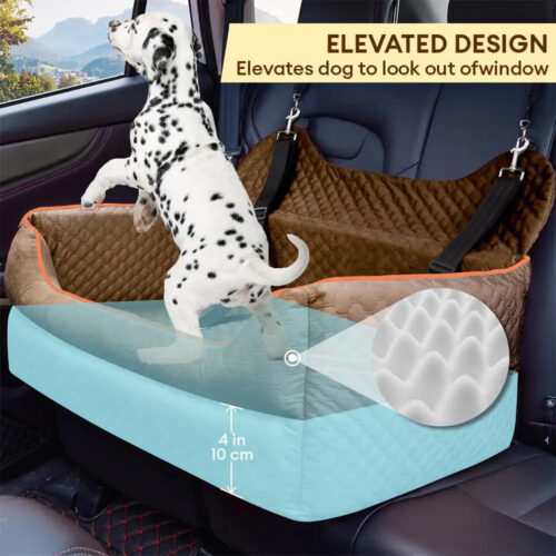 Portable Washable Travel Safety Large Dog Car Boos