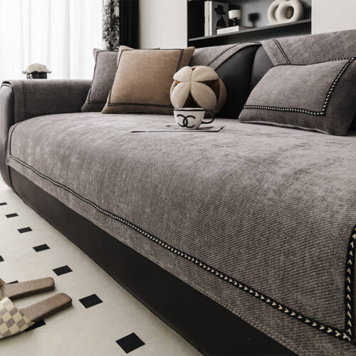 Simple Modern Jacquard High-Weight Non-Slip Chenil