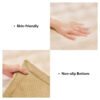 Soft Faux Rabbit Plush Thick Skin-Friendly Non-Sli