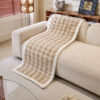 Soft Faux Rabbit Plush Thick Skin-Friendly Non-Sli