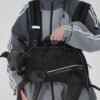 Spine-Friendly Horizontal Dog Backpack Carrier wit