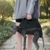 Spine-Friendly Horizontal Dog Backpack Carrier wit