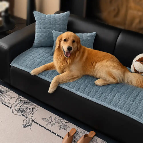 Square Corduroy Anti-Scratch Fabric Pet Friendly N
