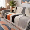 Stripe Art Scratch Resistant Chenille Multifunctio