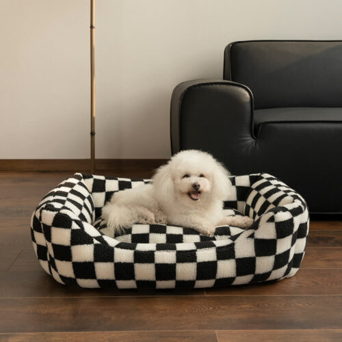 Stylish Checkerboard Warmth Removable Washable  Do